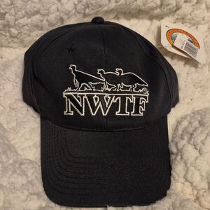 NWTF Turkey Black Sliderback Hat - New